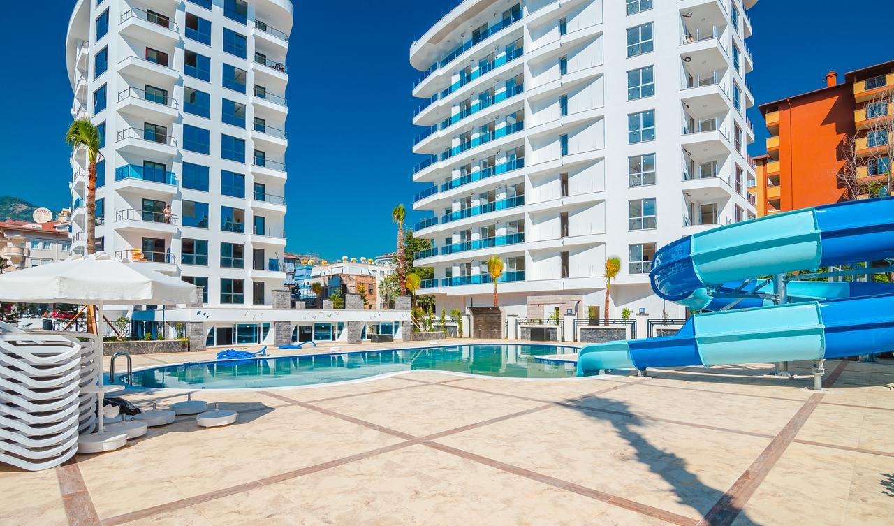 Elite Marine Residence - Cleopatra, Center Alanya Zewnętrze zdjęcie